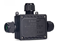 Water-Proof Connection Box - 3 Channels - IP68 Water Resistant - 138 x 95 x 43 mm