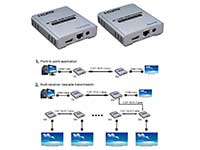 Extendeur HDMI - Cat. 5E - Cat. 6 (RJ45) - 120 m