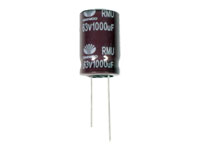 Condensador Electrolítico Radial 1000 µF - 63 V - 105°C