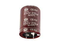 Radial Electrolytic Capacitor 220 µF - 450 V - 105°C