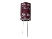 Condensador Electrolítico Radial 47 µF - 400 V - CE400047RGA