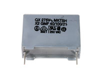 Condensador MKTsh Encapsulado 330 nF - 275 Vac - Raster 22,5 mm