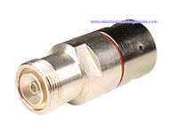 Conector DIN 7/16 Aéreo Recto Hembra - Cable Corrugado CELLFLEX 7/8"