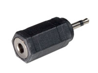 3.5 Mono Jack Male to 3.5 Female Stereo Jack Adapter