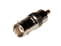 BNC Female to Male RCA Adapter