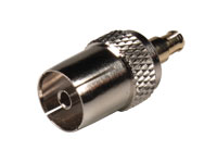 Female 9.5 mm Antenna to MCX Male Adapter