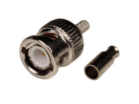 BNC Male Crimp Connector for RG174