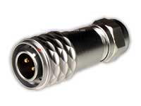 WEIPU SF12 Series IP67 - 2 Contacts Ø12 Waterproof Male Cable-Mount Connector - SF1210/P2I