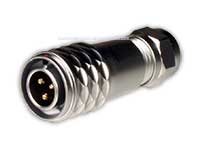 WEIPU SF12 Series IP67 - 3 Contacts Ø12 Waterproof Male Cable-Mount Connector - SF1210/P3I