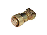 FHR10A4 - 4 Contacts Female Size 10 In-Line Mount Circular Connector - C920614VSD