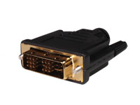 Connecteur DVI Fiche Mâle Droit 18+5