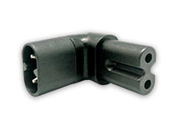Adapter Plug C7 Female to C8 Male Elbow