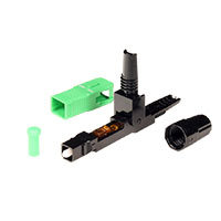 SC-APC SM SX - Conector Rápido de Fibra Óptica SC/APC Monomodo (2-3 mm)