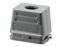 HAN 6B Connector Housing Double Lock - Straight outlet