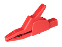 Alligator Clip for 4 mm 34 A Banana Plug - Red - HM3411S