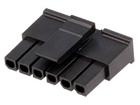 Molex Micro-Fit - Connecteur 3.0 mm Femelle pour câble 6 Contacts - 43645-0600