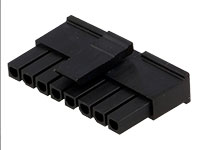 Molex Micro-Fit - Connecteur 3.0 mm Femelle pour câble 8 Contacts - 43645-0800