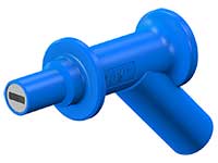 Stäubli XMA-7 - Punta de Prueba Magnetica - 4 mm - Azul - 66.9516-23