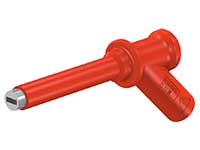 Stäubli XMA-7L - Punta de Prueba Magnetica - 4 mm - Roja - 66.9509-22