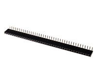 2.54 mm Pitch - Right Angle Female Header Strip - 40 Pins