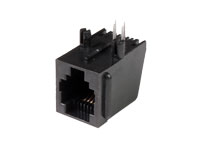Connecteur Modulaire Circuit Imprimé Femelle 6P4C - RJ11 - horizontal - 39.700/6/4