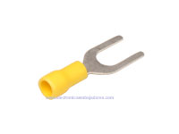 FVWS0.5-4A - Insulated Fork Terminal 0.5 mm² Ø4.3-6.6 mm - 25 Units - 05143A