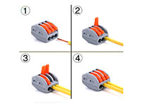 Connecteur D&aposépissure 3 Contacts - 0,08 .. 4 mm²