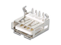 Female USB-A Printed Circuit Board Mount Connector - NI5000ECO