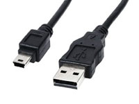 Câble USB A Mâle vers mini USB B Mâle - 1,8 m