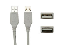 USB-A Male to USB-A Male - USB 2.0 Cable -1.5 m - CW092