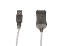 Cabo USB 2.0 Amplificado - USB-A Macho a USB-A Fêmea - 5 m