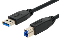 Câble USB 3.0 - USB-A Mâle vers USB-B Mâle - 1,8 m - WIR1147