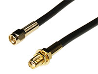 RF SMA Female to SMA Male Cable - 10 m