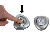 Lámparas LED Autoadhesivas - 3 Unidades