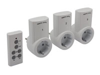 3 Plugs with Remote Control - 7500-3N2-G