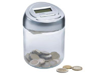 Digital Coin Counting Money Jar - CDET1