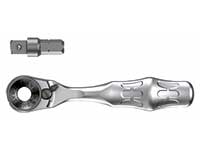 Wera 8001 A Zyklop Mini 1 SB -  ¼" Ratchet Handle with 6.3 Adapter - 05073230001