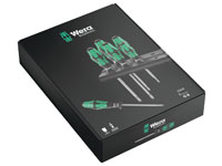 Wera 334/6 - Conjunto de chaves de fenda + bandeja - 05105650001