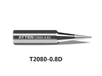 ATTEN T2080-0.8D - Soldering Tip T2080 series - Bevel Tip Ø 0,8 mm - ACF031031