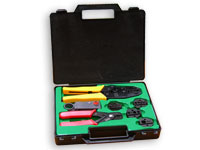 Crimping Pliers - 5 Jaws - with Case