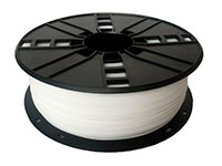 Filamento HIPS - 1,75 mm - Color Blanco - 1 Kg - 3DP-HIPS1.75-01-W
