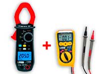 Chauvin Arnoux F205 + CA702 - Pinza Amperimétrica Digital Vatimétrica con Multímetro CATIV de regalo - P01120925 + P01191739Z