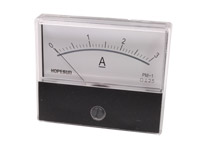 Analogue Current Panel Meter 70 x 60 mm - 3 A dc - AIM703000