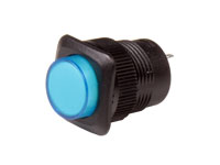 Serie 35 - Botão de Pressão Painel com Encravamento - 1NA - LED Azul 1,7 V - R1394A/B