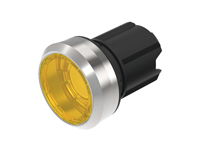 EAO Serie 45 - Illuminated Push Button Actuator, Momentary - Ø22,5 mm - Yellow - 45-2231.31G0.000