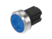 EAO Serie 45 - Illuminated Push Button Actuator, Momentary - Ø22,5 mm - Blue - 45-2231.31J0.000