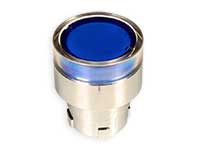 Serie BZ - Actuador Pulsador Azul Iluminado - Ø22,5 mm