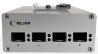 Relyum RELY-TSN4 - Switch Time Sensitive Networking (TNS) - 4 portas - TSN24.16