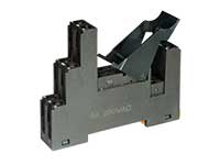 DIN Rail Socket for Relays 2 Contacts