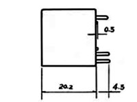 Omron VR15M121C - Relé Convencional 6 Vcc SPDT 1 CO 10 A